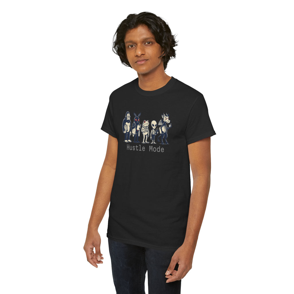 Hustle Mode Character Graphic T-Shirt