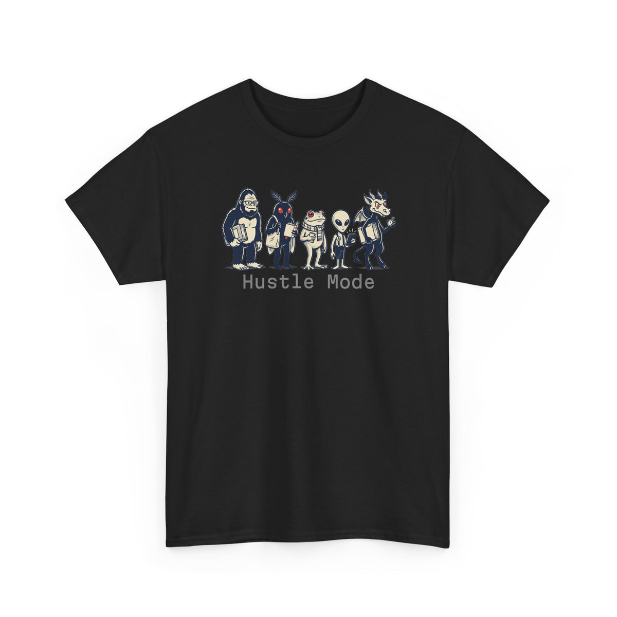 Hustle Mode Character Graphic T-Shirt