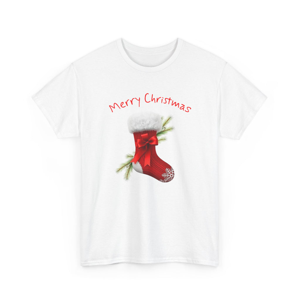 Holiday Stalking, Merry Christmas, Unisex Heavy Cotton Tee