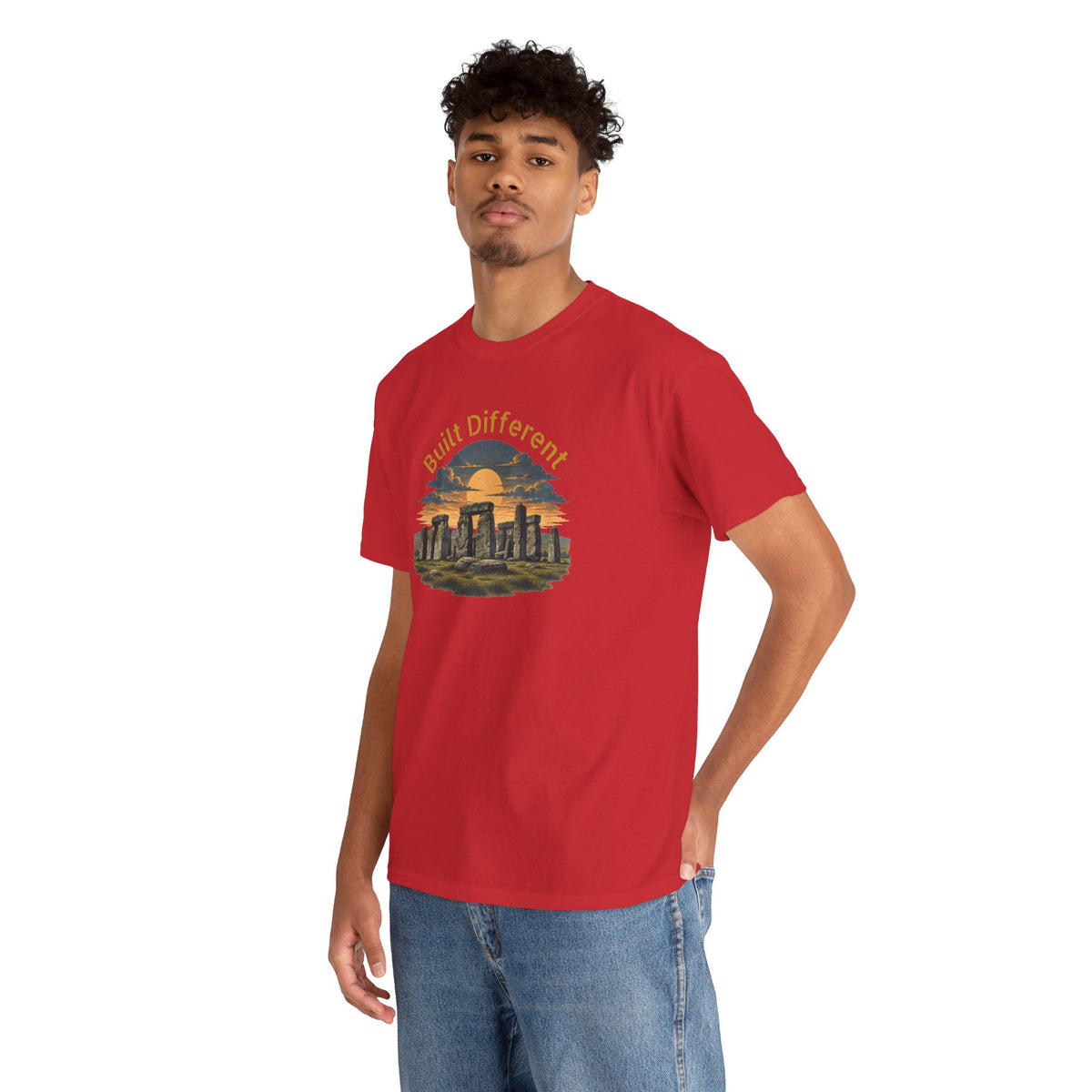 Built Different, Unisex Heavy Cotton Tee