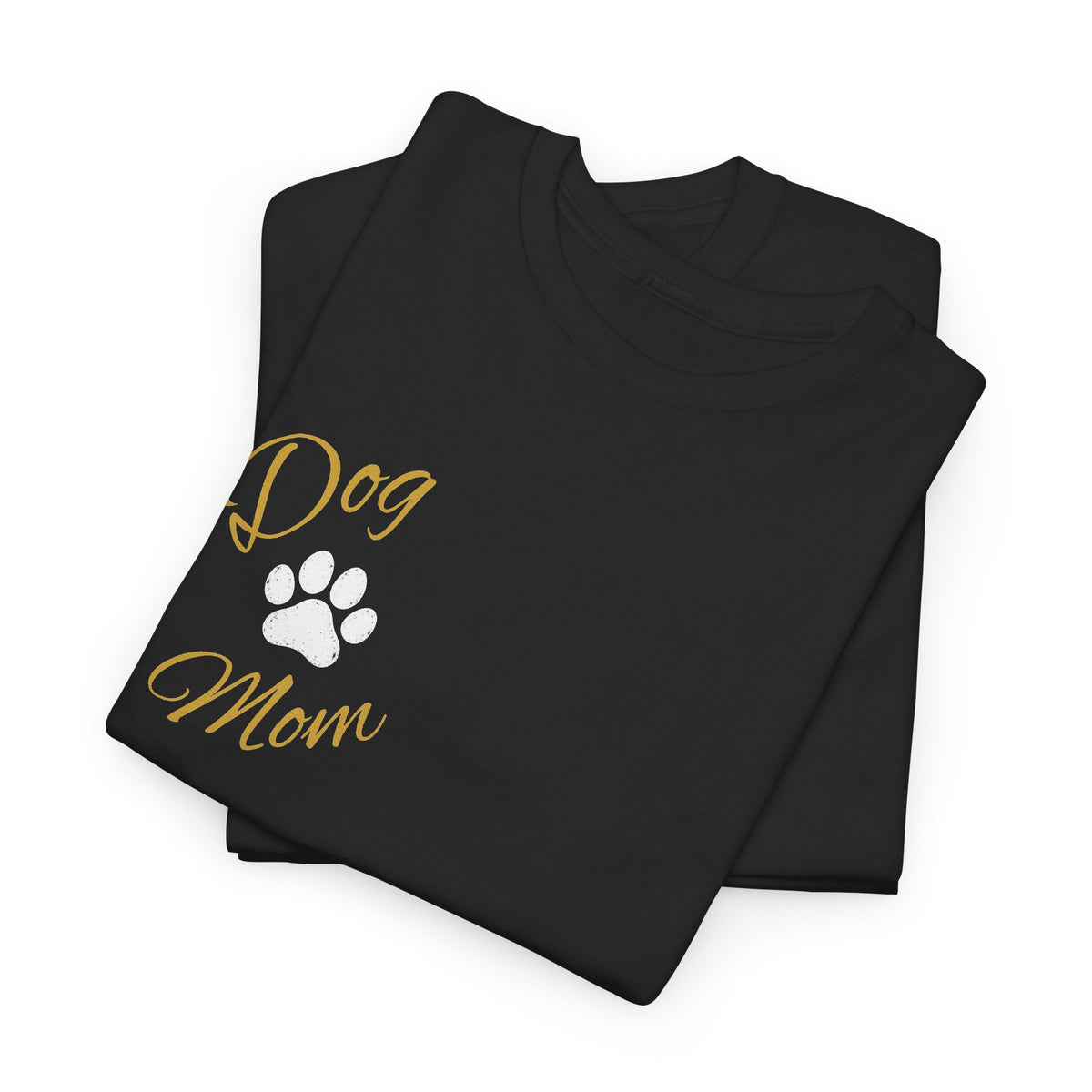 Dog Mom Tee, Unisex Heavy Cotton Tee