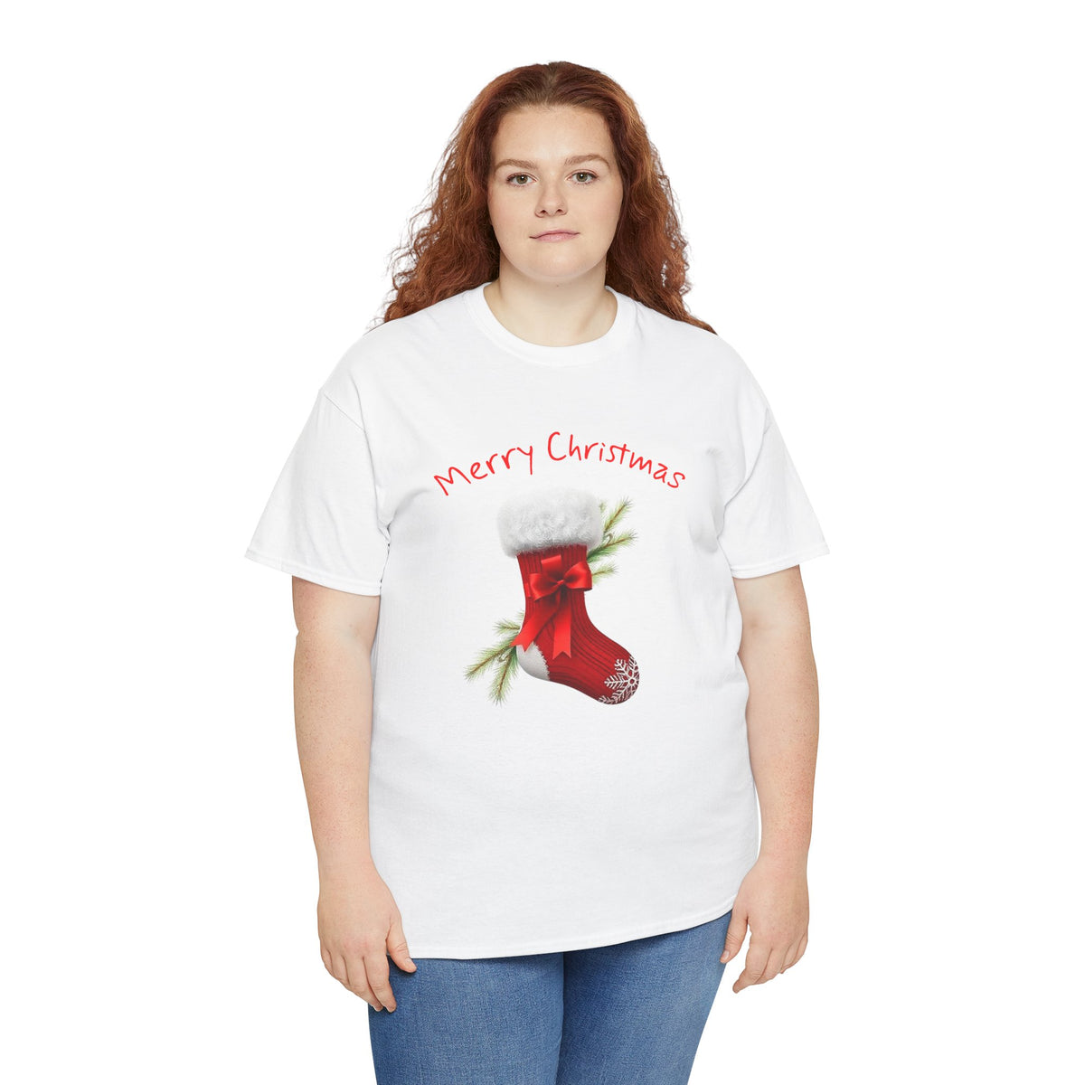 Holiday Stalking, Merry Christmas, Unisex Heavy Cotton Tee