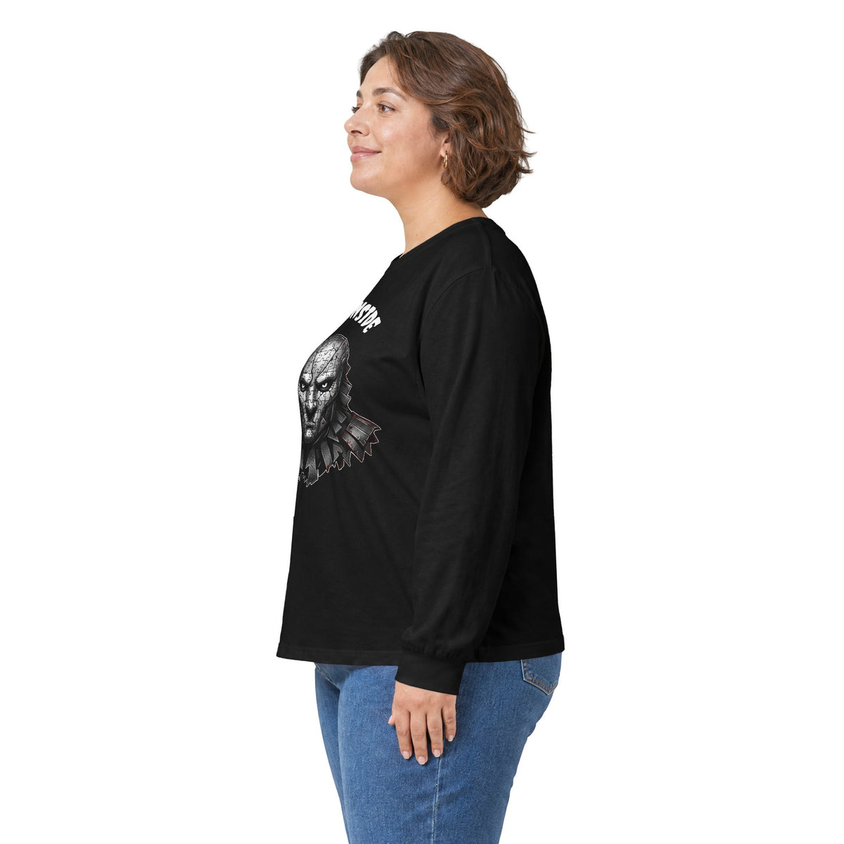 Dark Puzzle Skull Halloween Long Sleeve T-Shirt – Stay Weird Goods