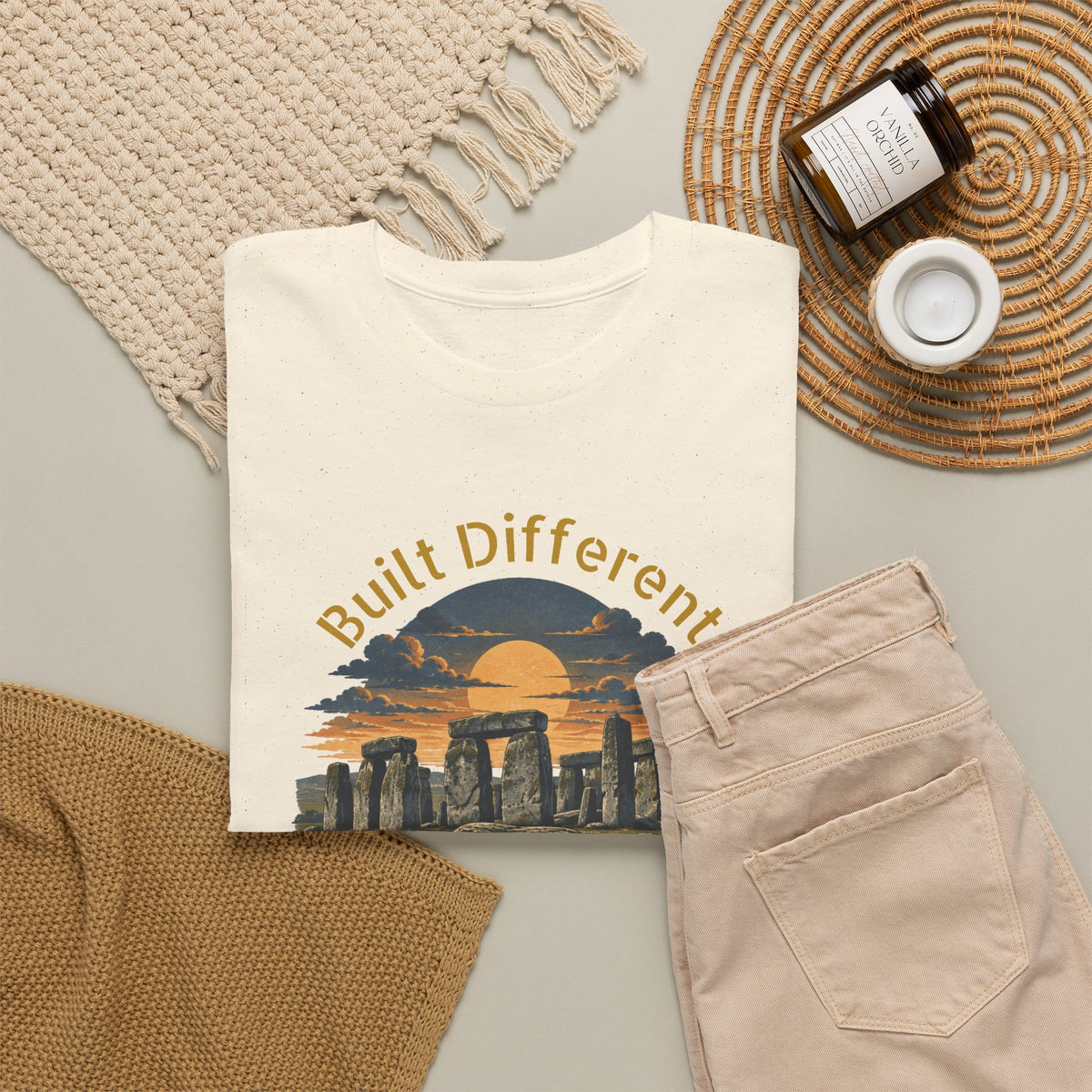 Built Different, Unisex Heavy Cotton Tee