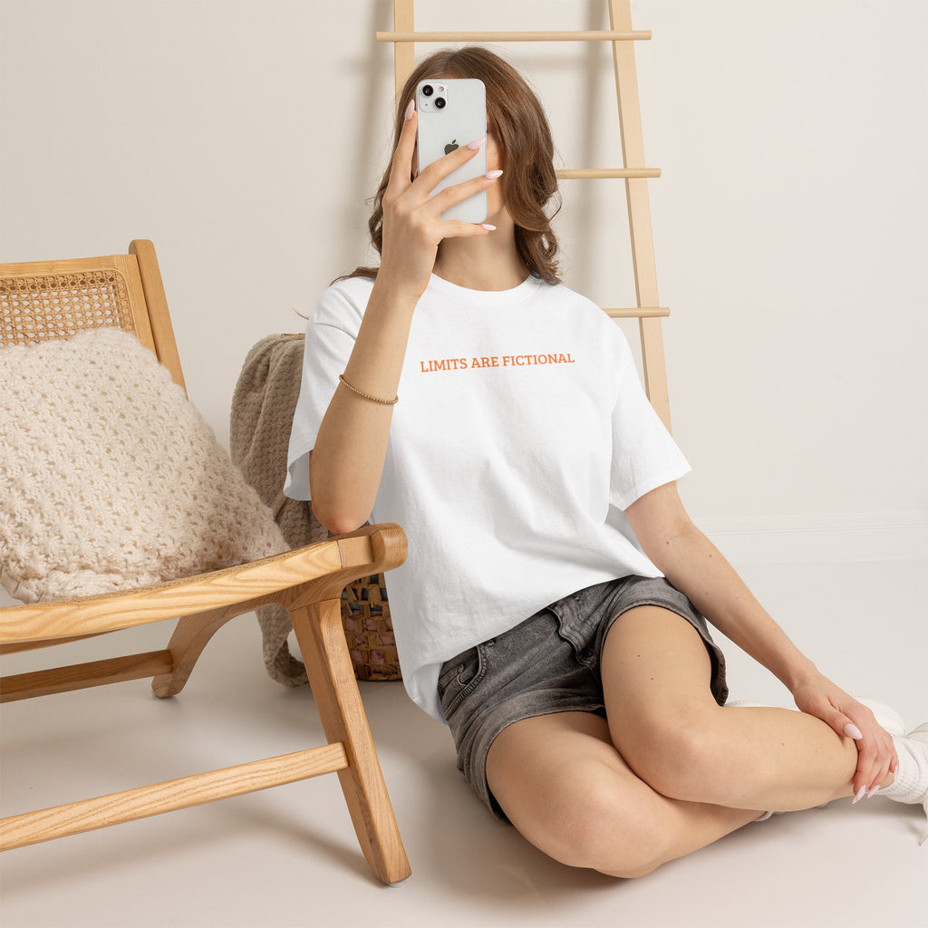 Limits Are Fictional, Motivation, Unisex Heavy Cotton Tee