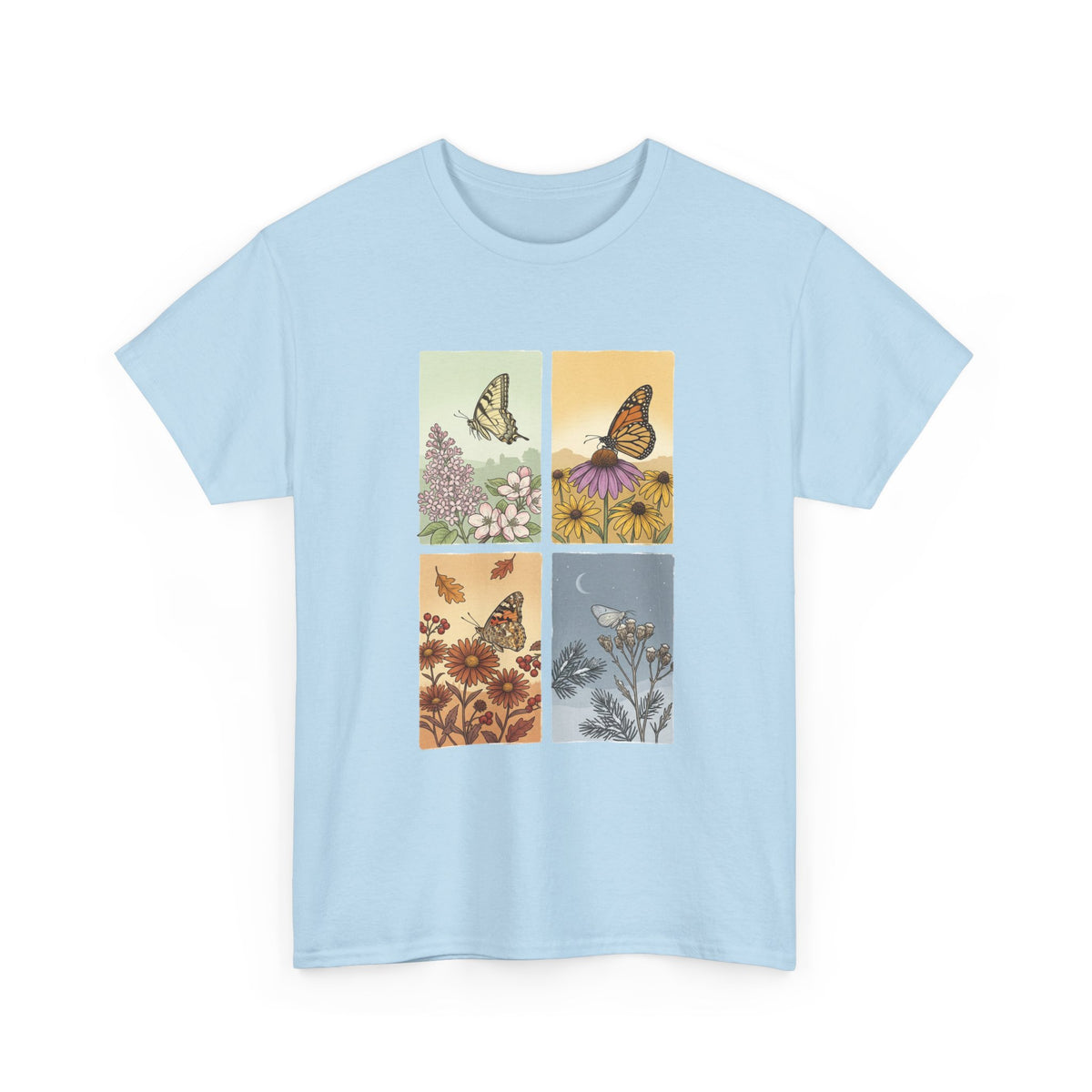 Botanical Butterfly Garden T-Shirt