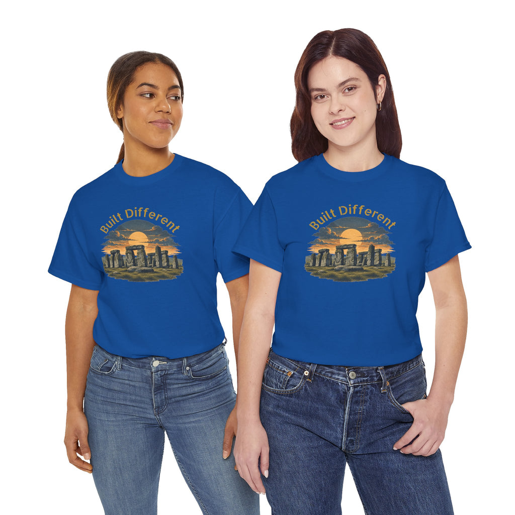 Built Different, Unisex Heavy Cotton Tee