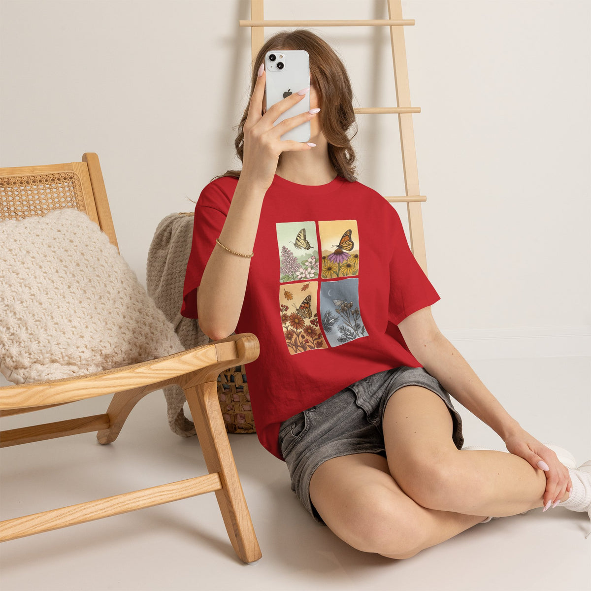 Botanical Butterfly Garden T-Shirt