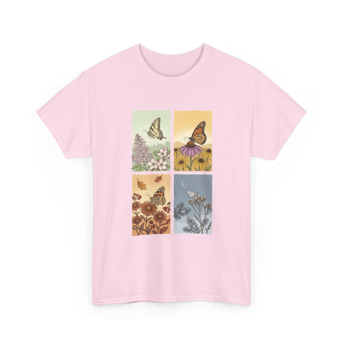 Botanical Butterfly Garden T-Shirt
