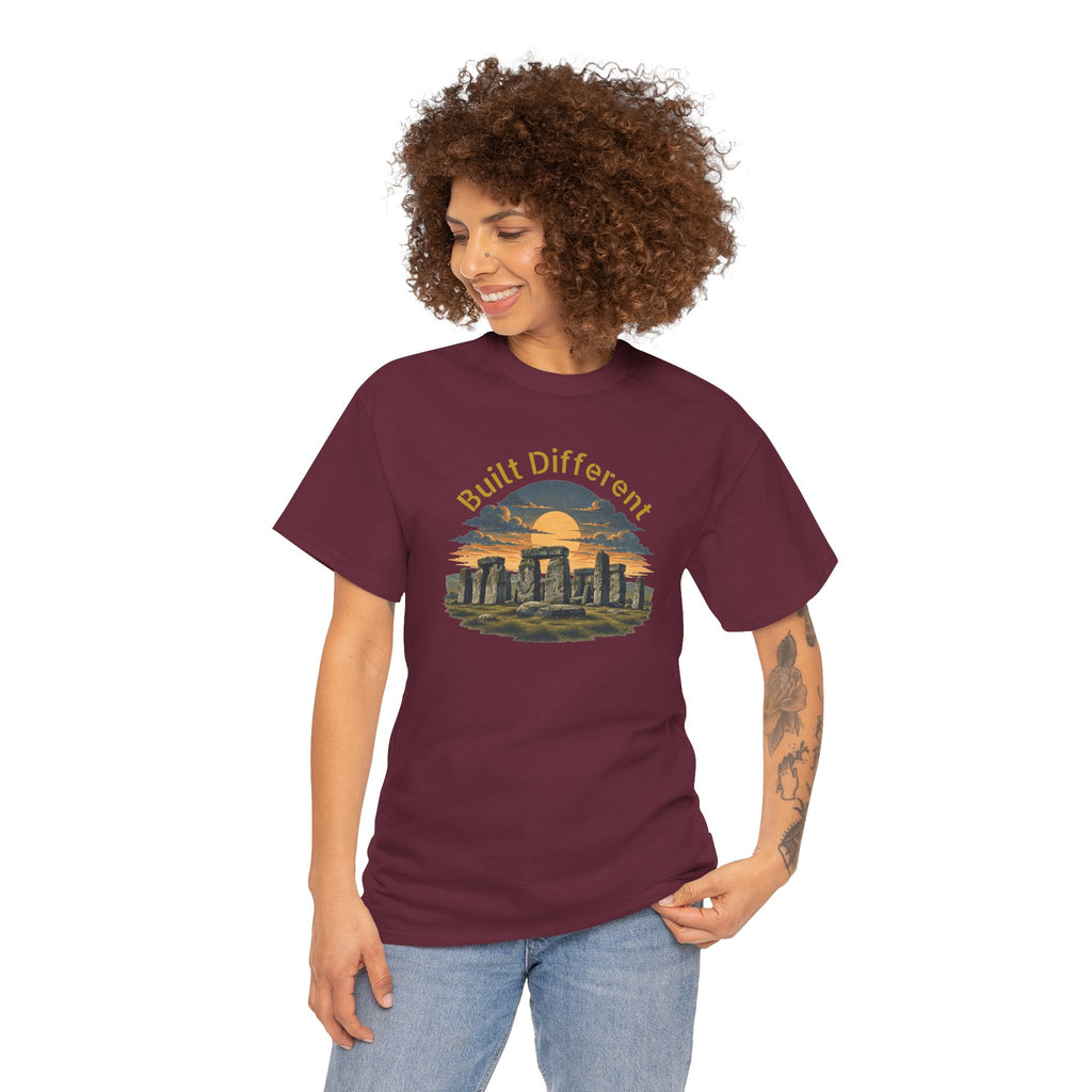 Built Different, Unisex Heavy Cotton Tee