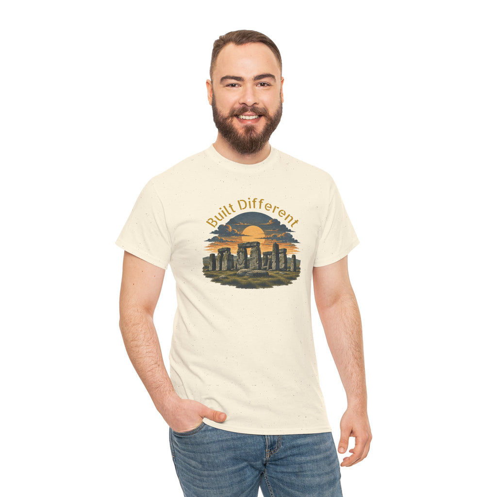 Built Different, Unisex Heavy Cotton Tee