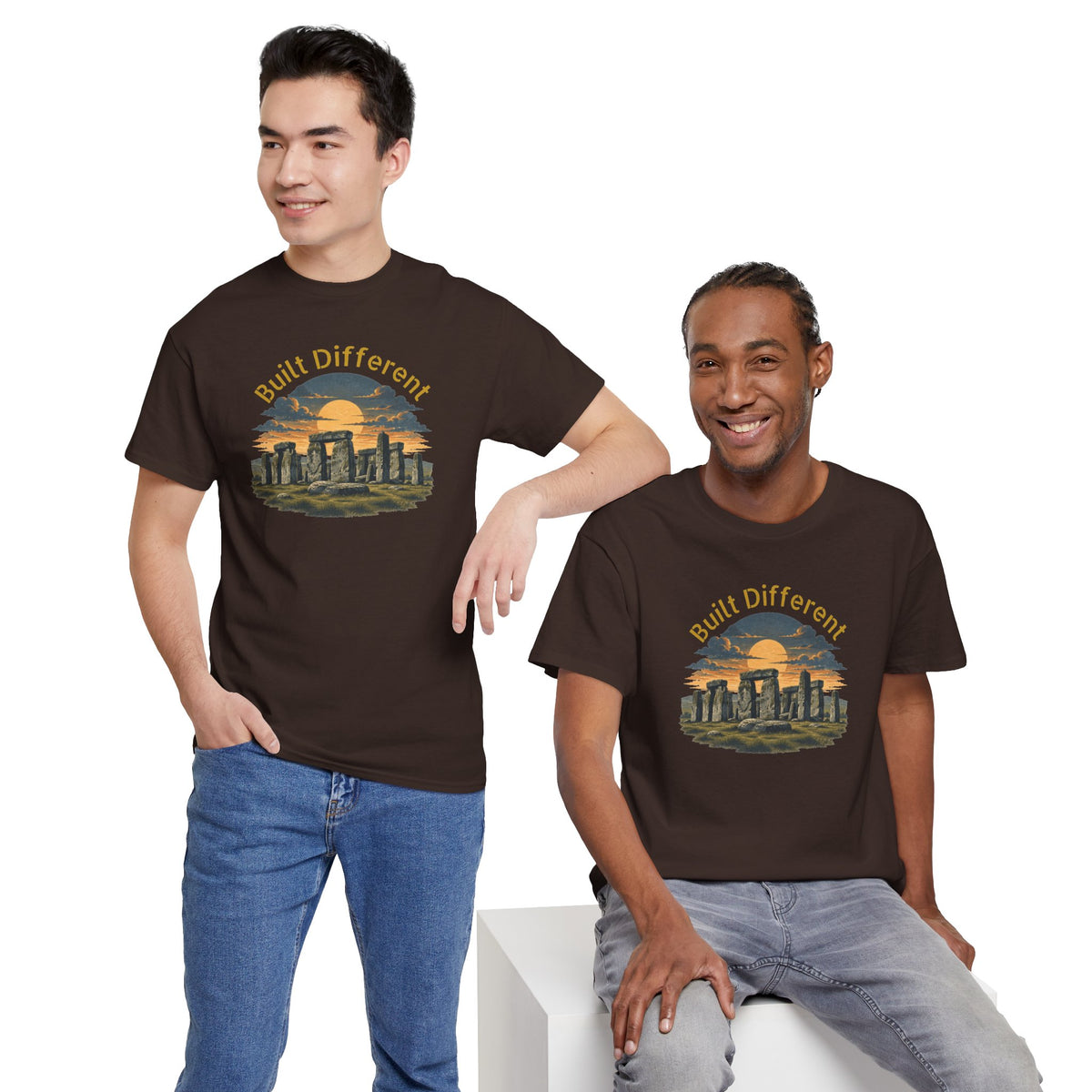 Built Different, Unisex Heavy Cotton Tee