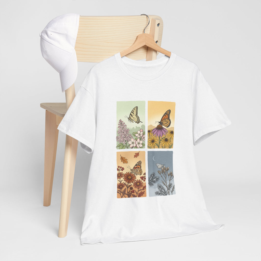 Botanical Butterfly Garden T-Shirt