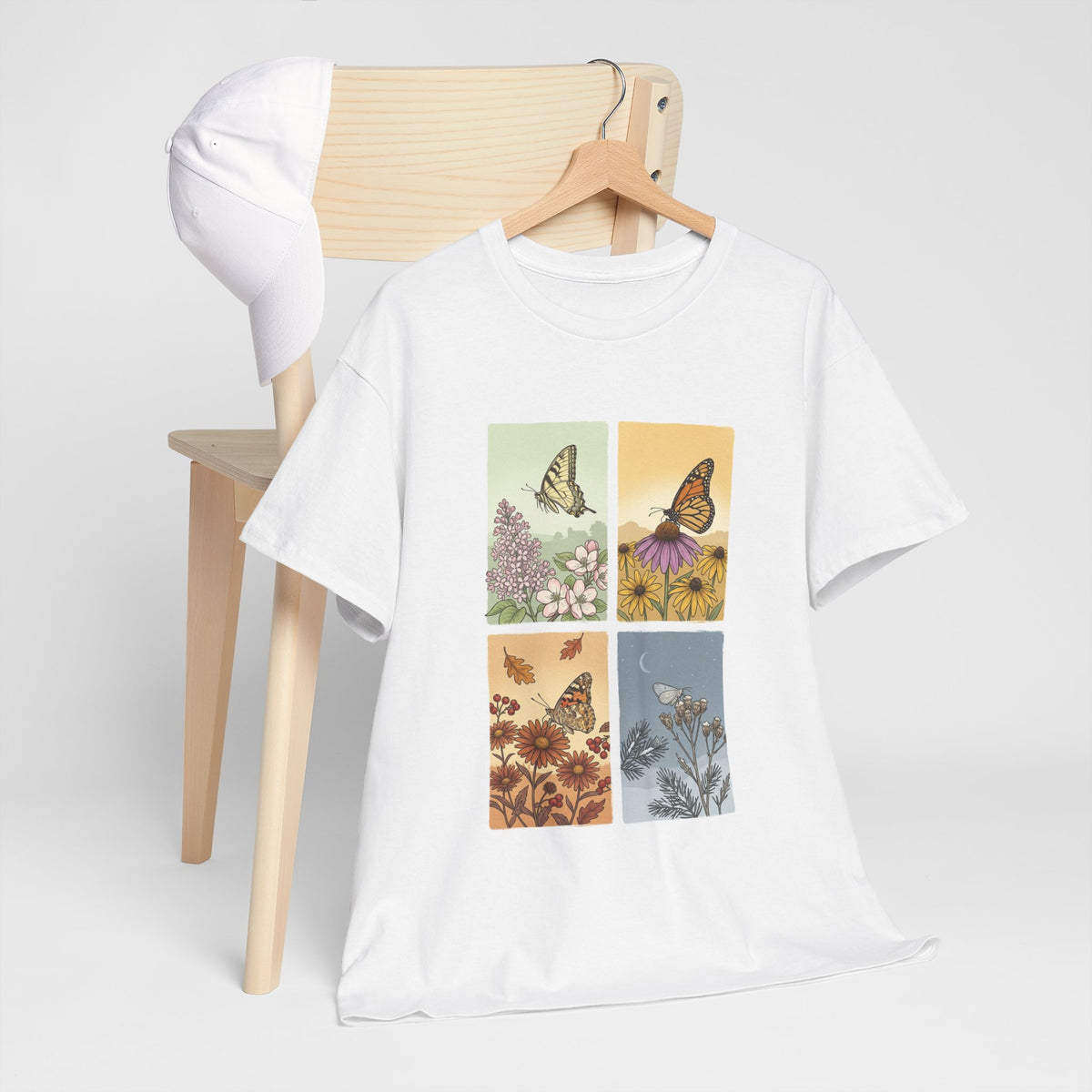 Botanical Butterfly Garden T-Shirt