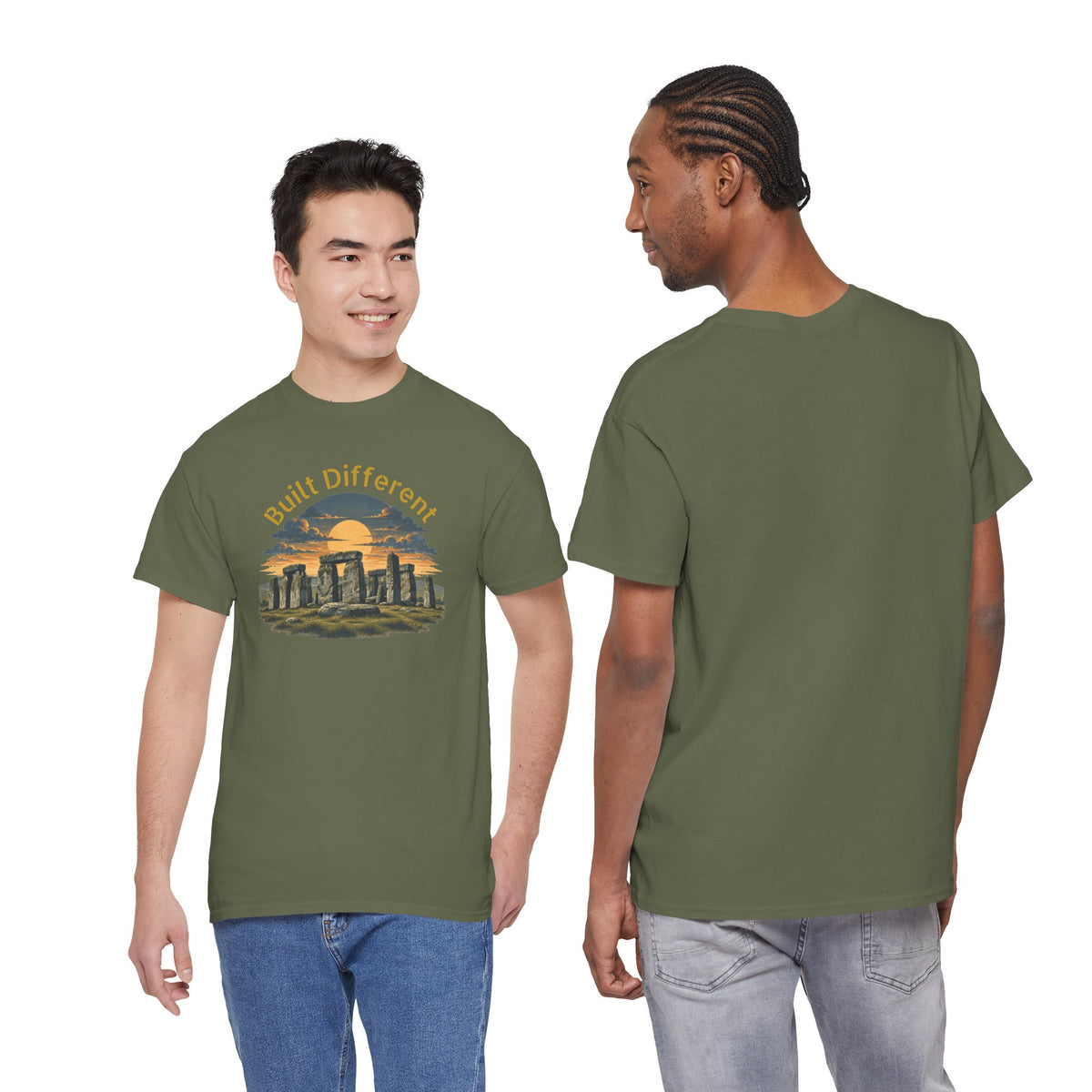 Built Different, Unisex Heavy Cotton Tee