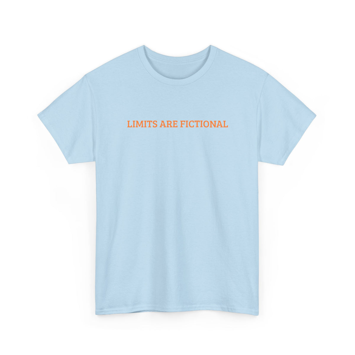 Limits Are Fictional, Motivation, Unisex Heavy Cotton Tee