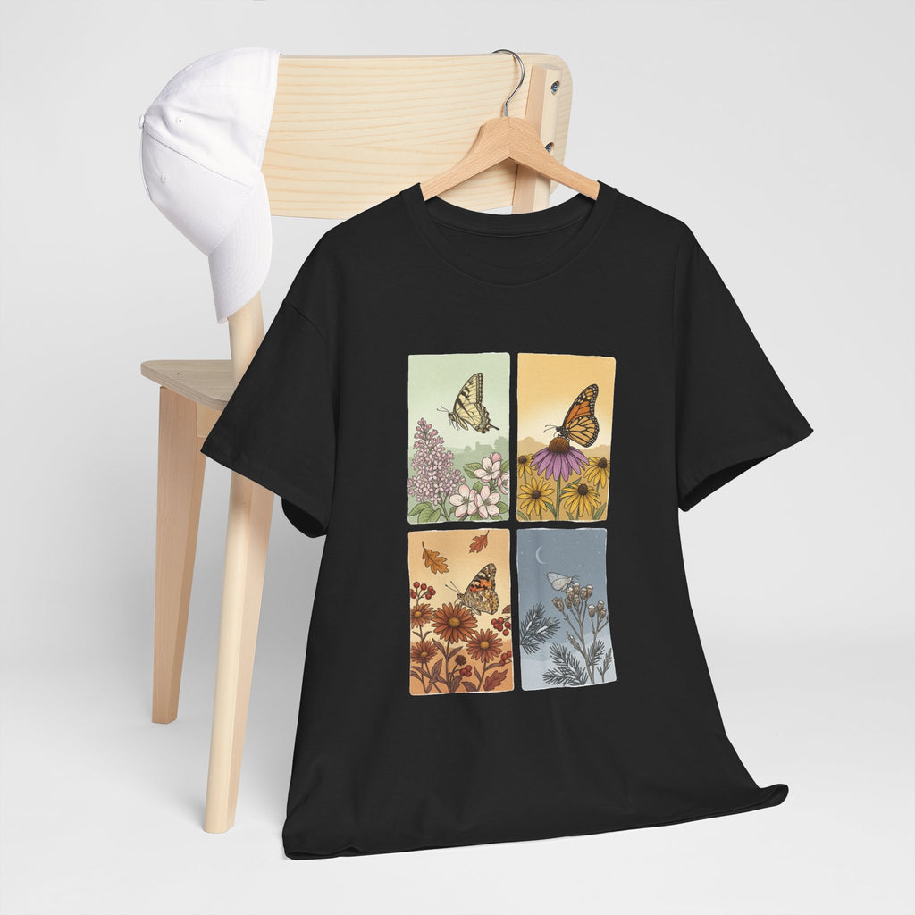 Botanical Butterfly Garden T-Shirt