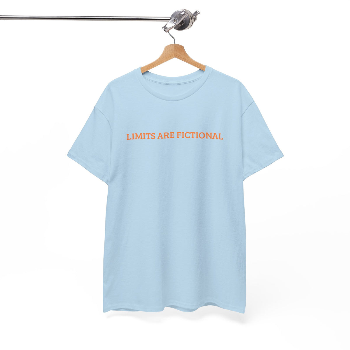 Limits Are Fictional, Motivation, Unisex Heavy Cotton Tee