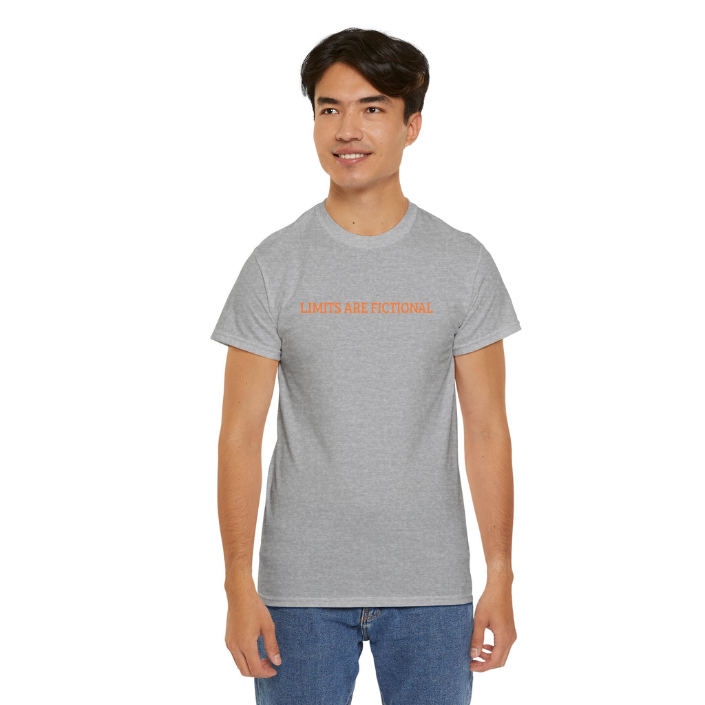 Limits Are Fictional, Motivation, Unisex Heavy Cotton Tee