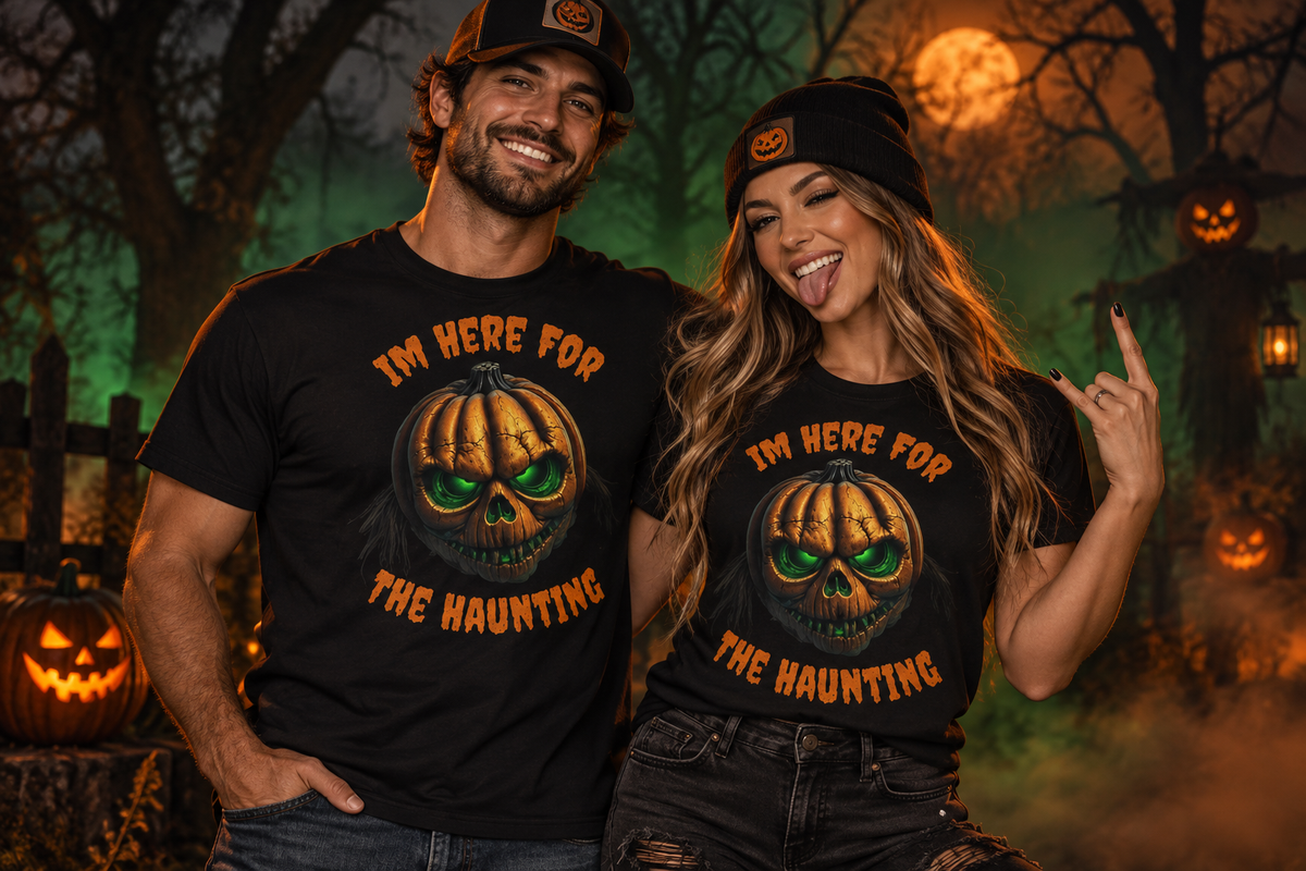 I'm Here for the Haunting - Couple Lifestyle Shot