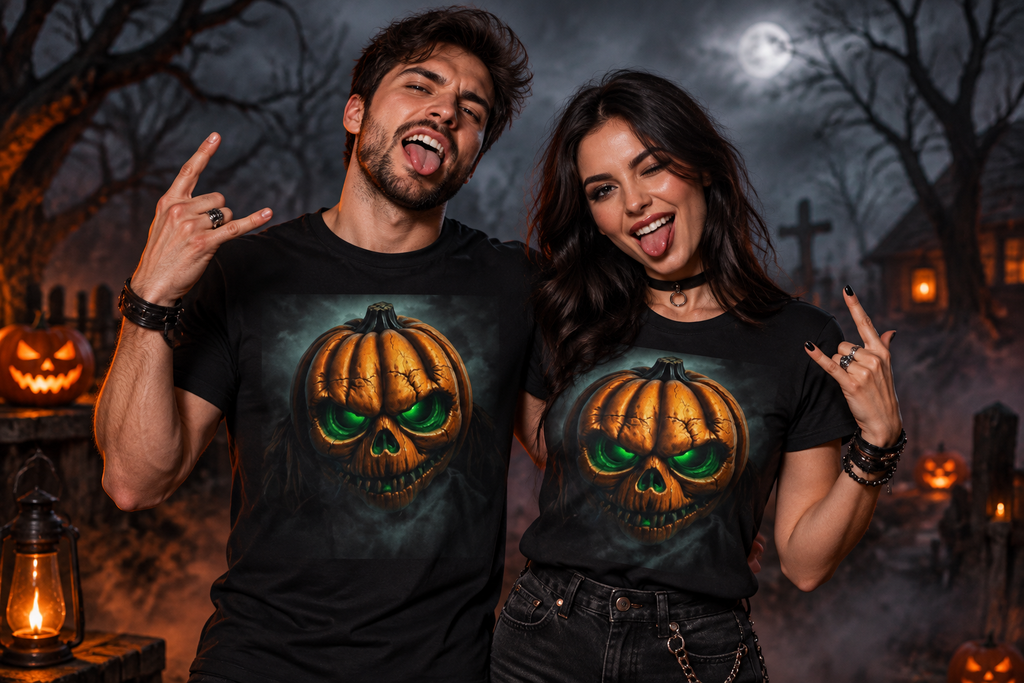 Jack-O-Lantern - Couple Lifestyle Shot