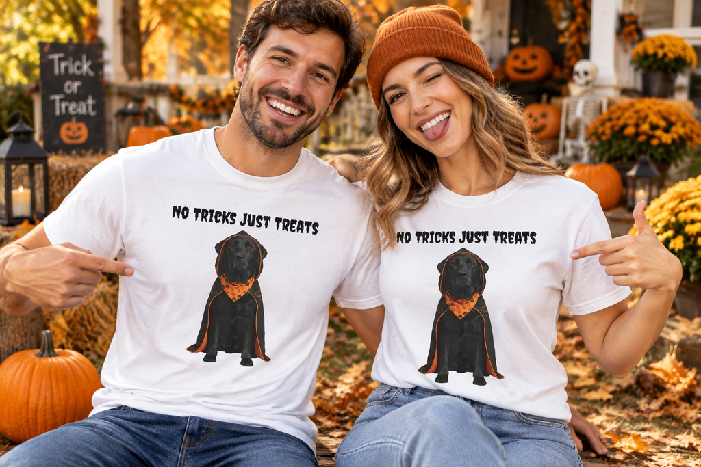 No Tricks Just Treats - Couple Lifestyle Shot