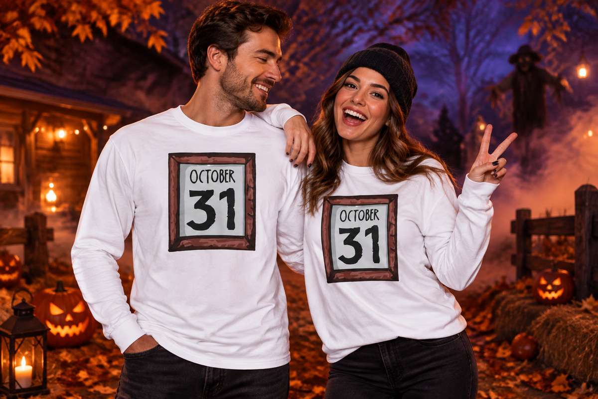 October 31st Calendar Graphic - Couple Lifestyle Shot